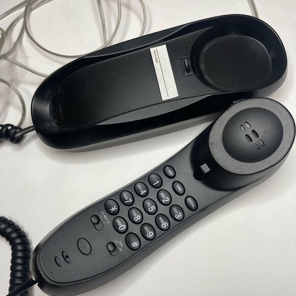 AT&T Trimline Corded Phone Black New - Picture 3 of 4